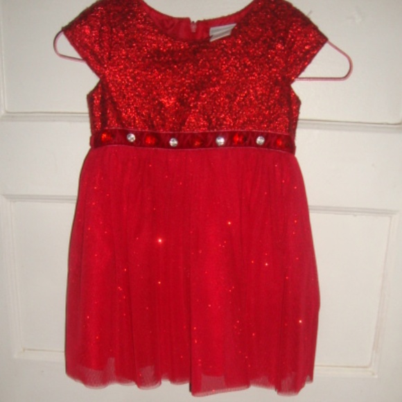 Sweet Heart Rose Other - Glittery Dress for girl toddler